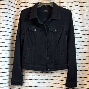 Liverpool Stretchy Black Denim/Jean Style Jacket XS